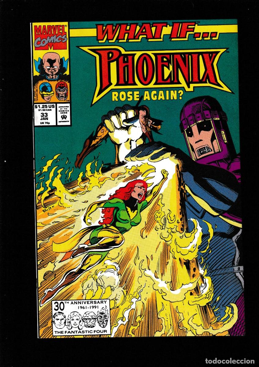 C&oacute;mics: WHAT IF 33 - MARVEL 1992 / PHOENIX ROSE AGAIN ? X-MEN - Foto 1