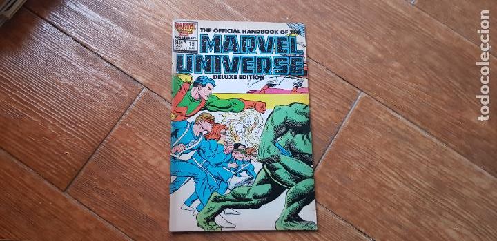 Comics: OFFICIAL HANDBOOK OF THE MARVEL UNIVERSE 15 UPDATE 89 - MARVEL 1989