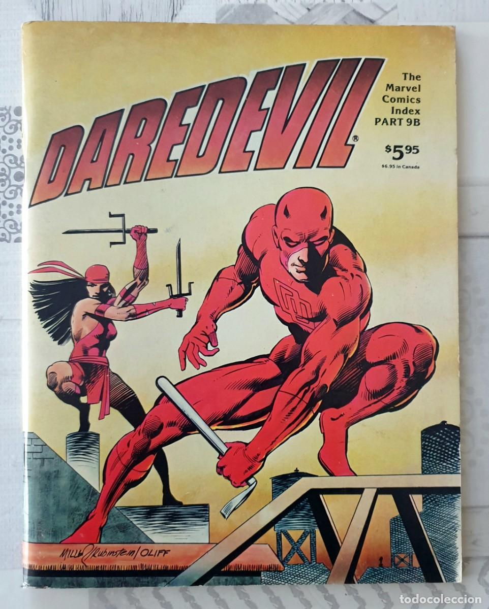 C&oacute;mics: MARVEL COMICS INDEX n&ordm; 9B DAREDEVIL. Original en ingles. Marvel Comics 1982 - Foto 1