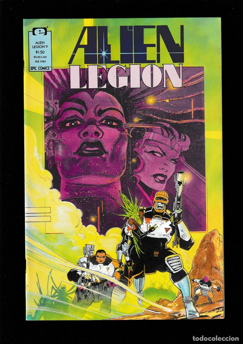 C&oacute;mics: ALIEN LEGION 9 - MARVEL EPIC 1989 VFN/NM - Foto 1