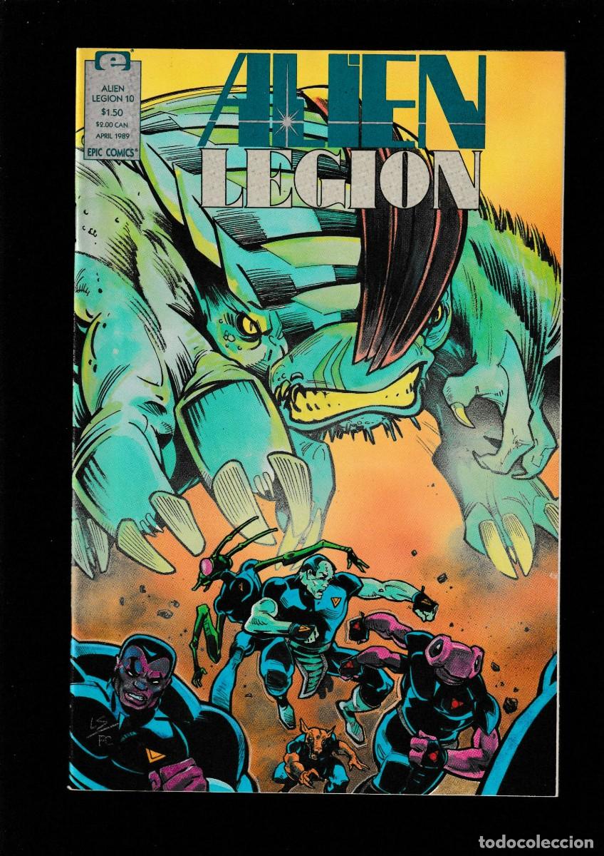 C&oacute;mics: ALIEN LEGION 10 - MARVEL EPIC 1989 VFN - Foto 1