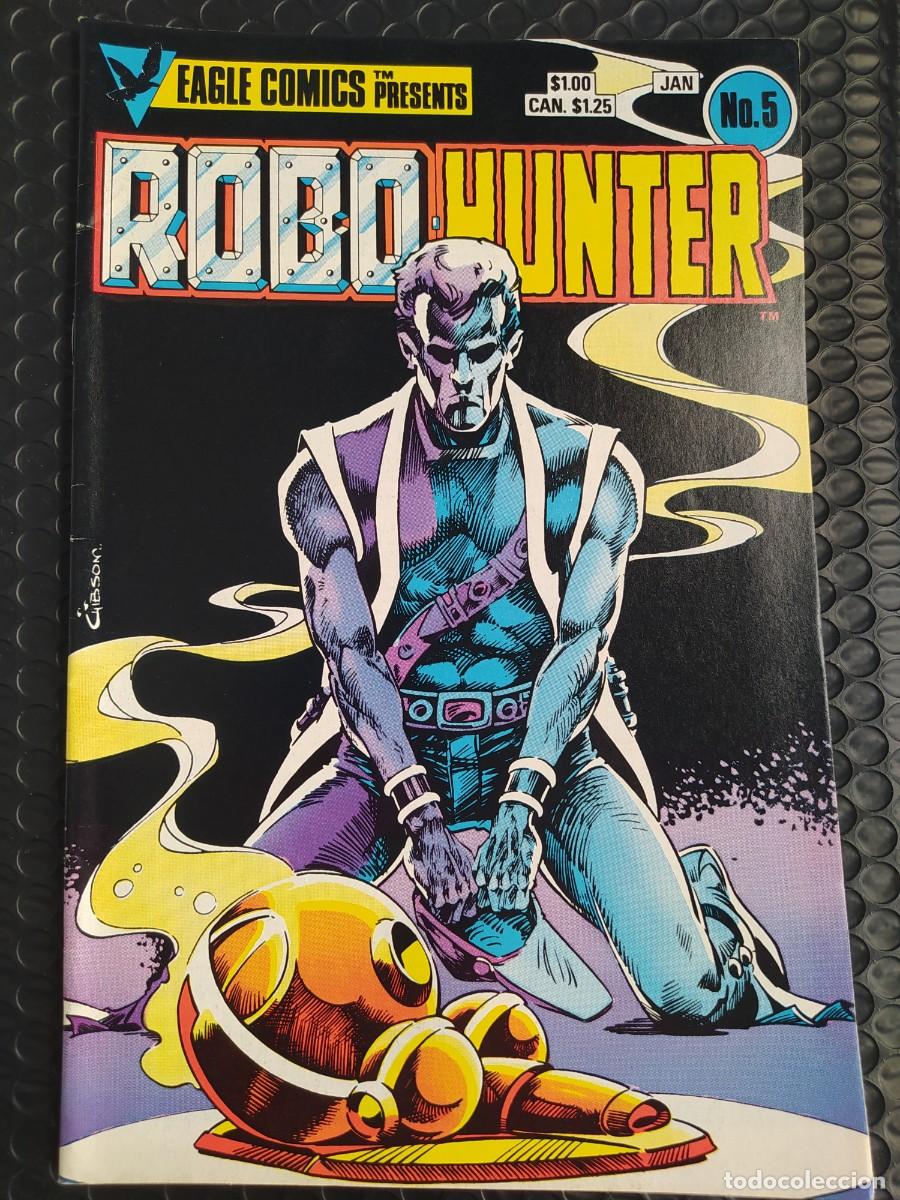 C&oacute;mics: COMIC USA EAGLE COMICS-ROBO HUNTER #5 1985 VFN -BAGED - Foto 1