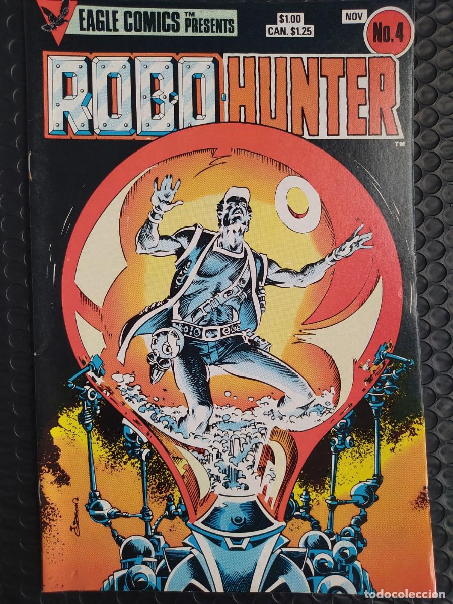 C&oacute;mics: COMIC USA EAGLE COMICS-ROBO HUNTER #4 1985 VFN -BAGED - Foto 1