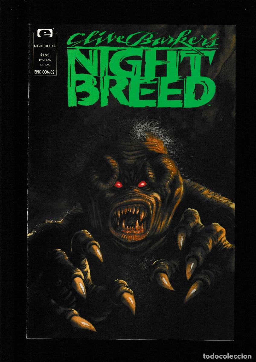 C&oacute;mics: CLIVE BARKER NIGHTBREED 4 - MARVEL EPIC 1990 VFN - Foto 1