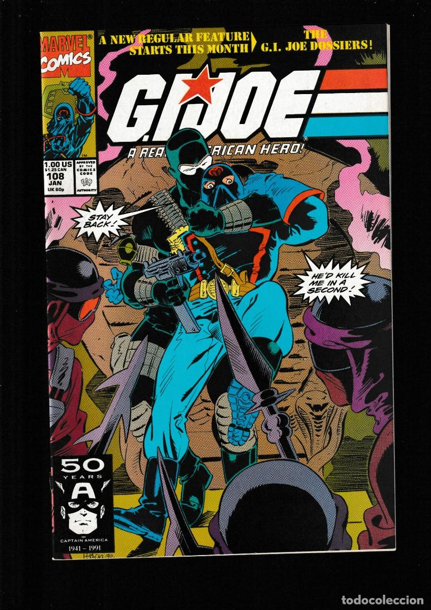 C&oacute;mics: GI JOE 108 - MARVEL 1991 / LARRY HAMA - Foto 1
