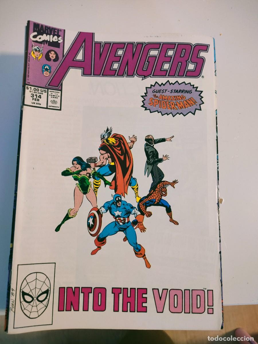 C&oacute;mics: Avengers 314 vol 1 Marvel 1989 - Foto 1