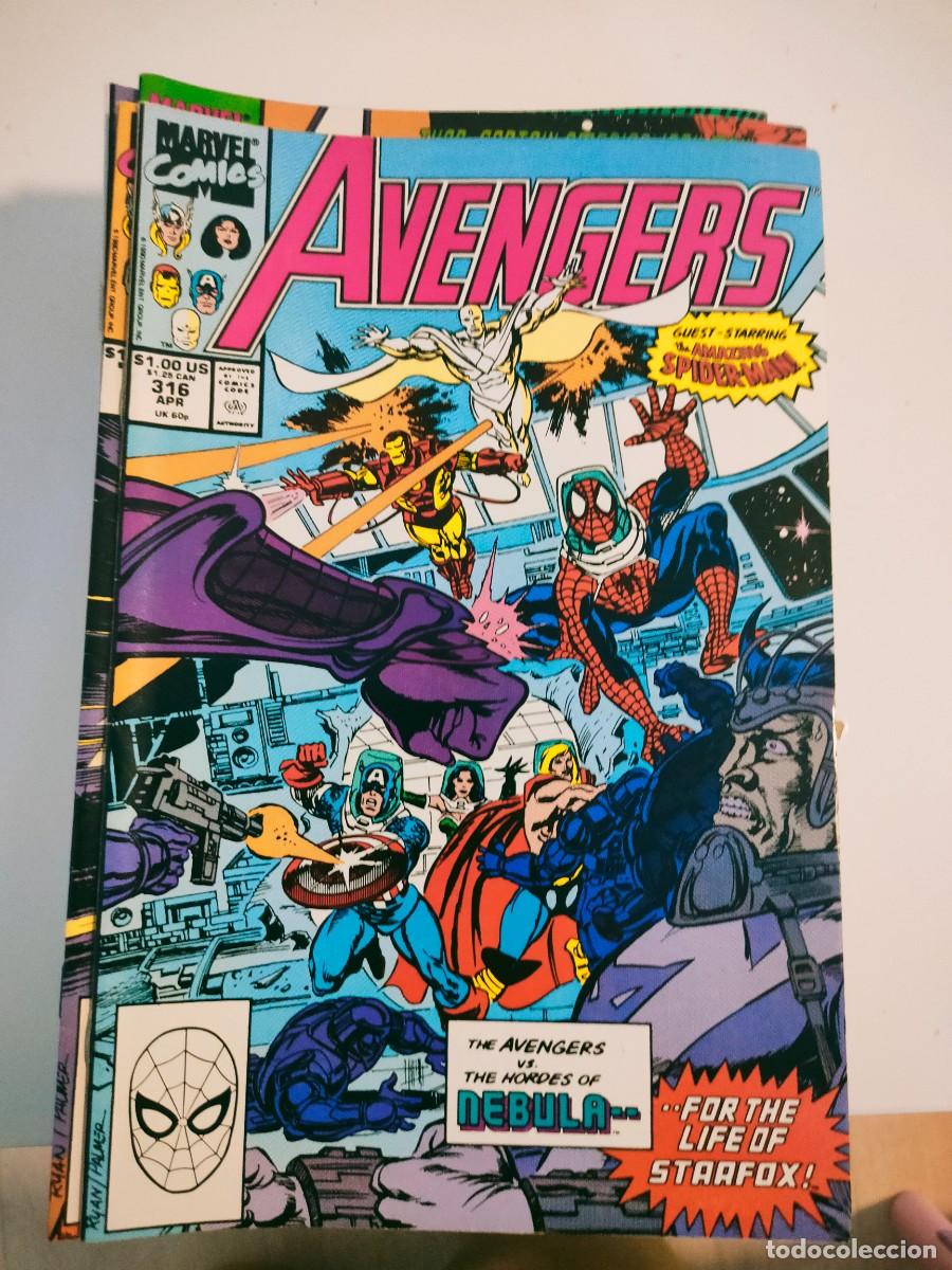 C&oacute;mics: Avengers 316 vol 1 Marvel 1990 - Foto 1