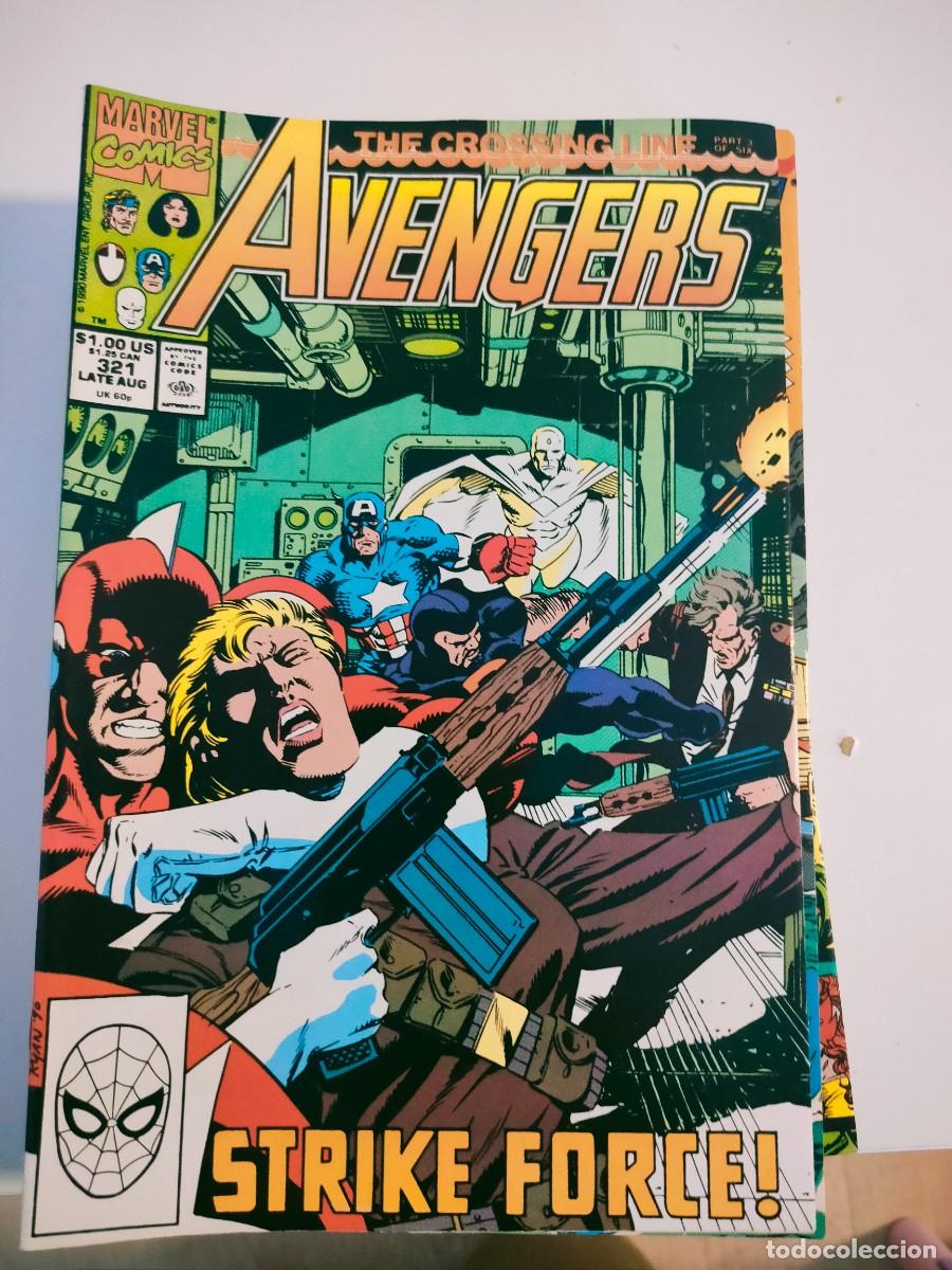 C&oacute;mics: Avengers 321 vol 1 Marvel 1990 - Foto 1