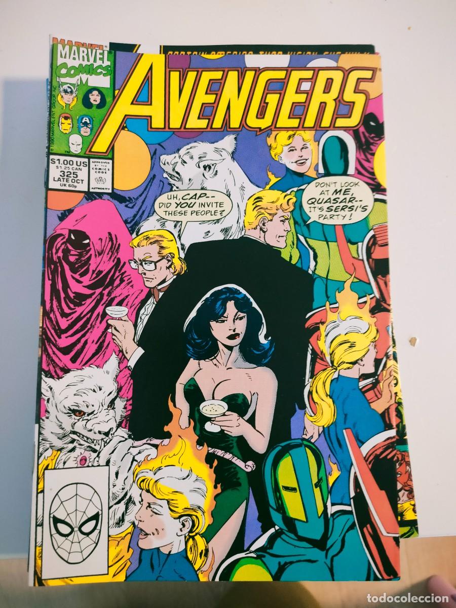 C&oacute;mics: Avengers 325 vol 1 Marvel 1990 - Foto 1