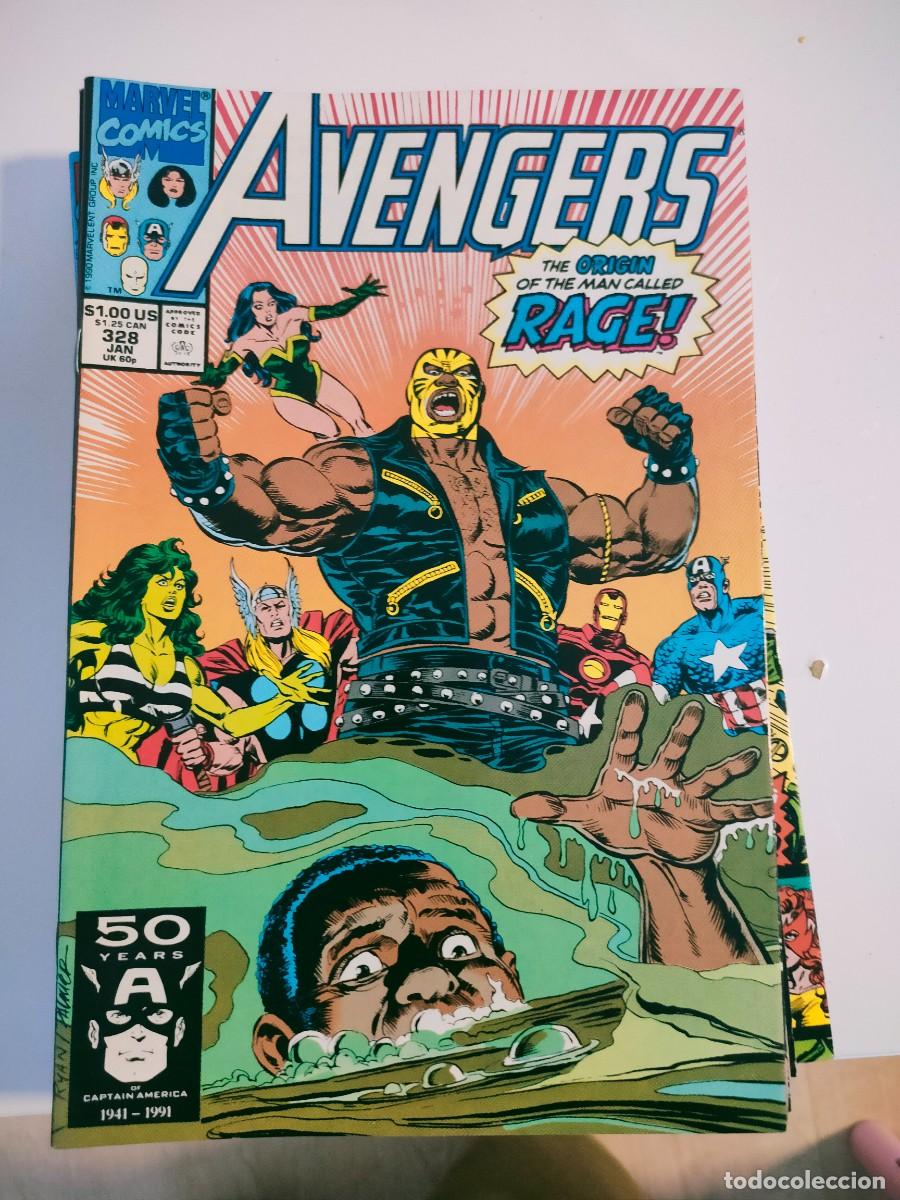 C&oacute;mics: Avengers 328 vol 1 Marvel 1990 - Foto 1