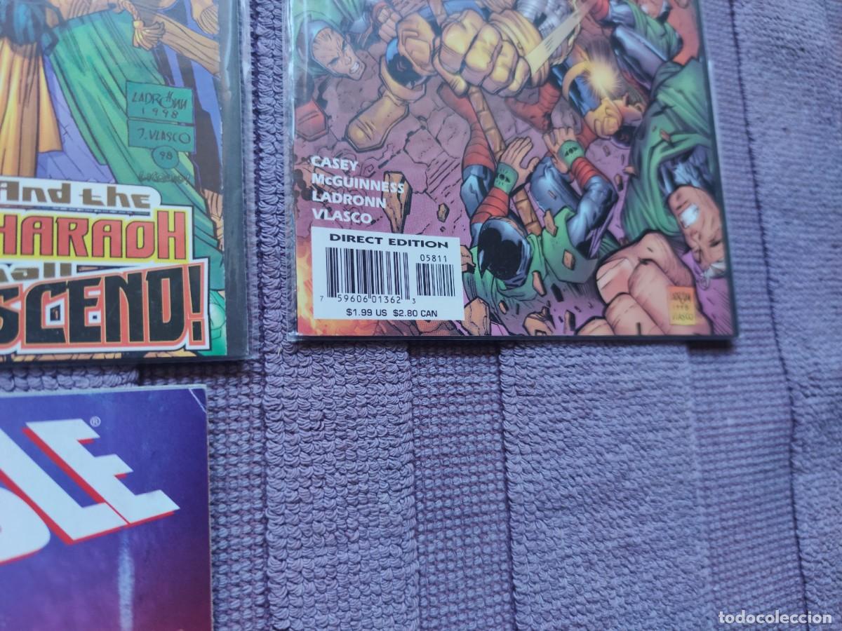 C&oacute;mics: LOTE CABLE VARIADO 6 COMICS. USA .CON FUNDAS. - Foto 4