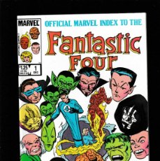 Cómics: OFFICIAL MARVEL INDEX TO THE FANTASTIC FOUR 1 2 3 4 5 6 7 8 9 10 11 12 COMPLETA - 1985. Lote 386413674