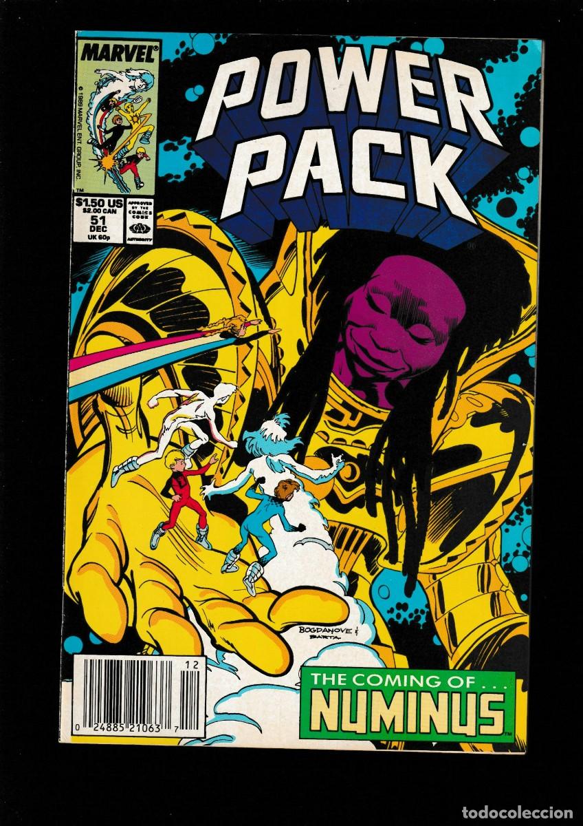 C&oacute;mics: POWER PACK 51 - MARVEL 1989 - Foto 1