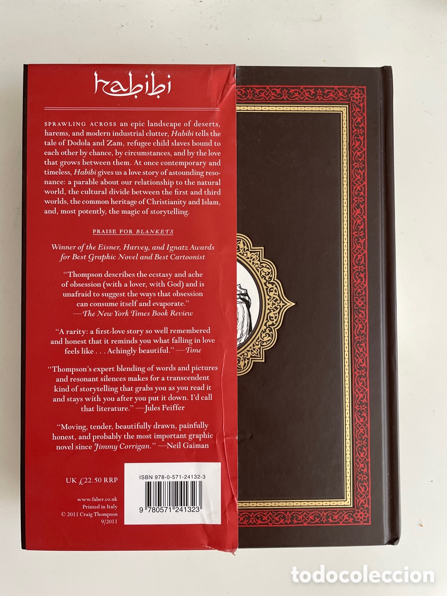 C&oacute;mics: Habibi de Craig Thompson (en ingl&eacute;s) - Foto 2