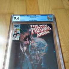 Cómics: COMIC ORIGINAL USA MARVEL NEW MUTANTS ANNUAL #1 CGC 9.6 NM 1ST APPEARANCE OF LILA CHENEY WHITE PAGES. Lote 386633809