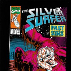 Cómics: SILVER SURFER 48 - MARVEL 1991 / JIM STARLIN & RON LIM / INFINTY GAUNTLET. Lote 386739714