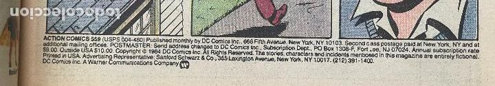 C&oacute;mics: SUPERMAN Starring in ACTION COMICS , DC, Numero 559 - Foto 4