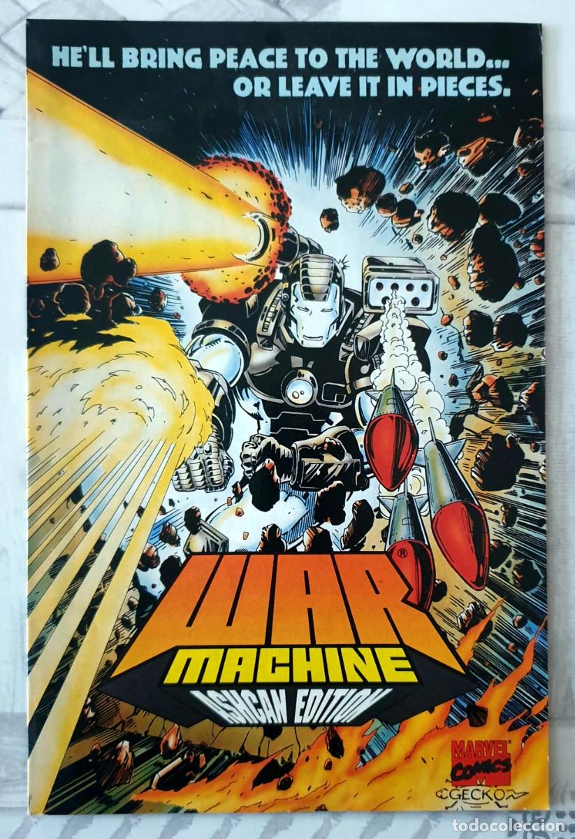 C&oacute;mics: WAR MACHINE ASHCAN EDITION #1. Original en ingles. Marvel Comics 1994. - Foto 1