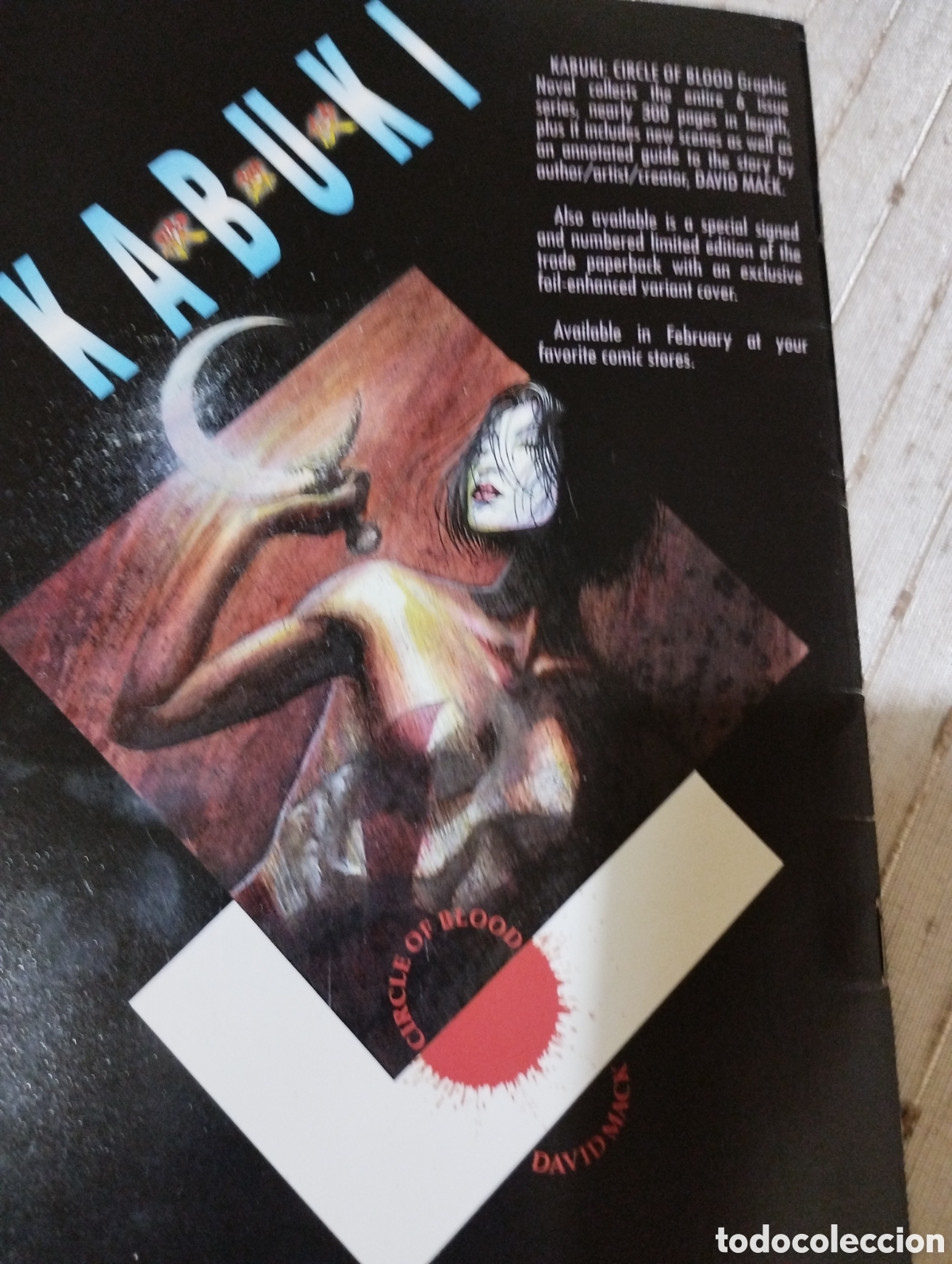 C&oacute;mics: KABUKI CICLE OF BLOOD - Foto 3
