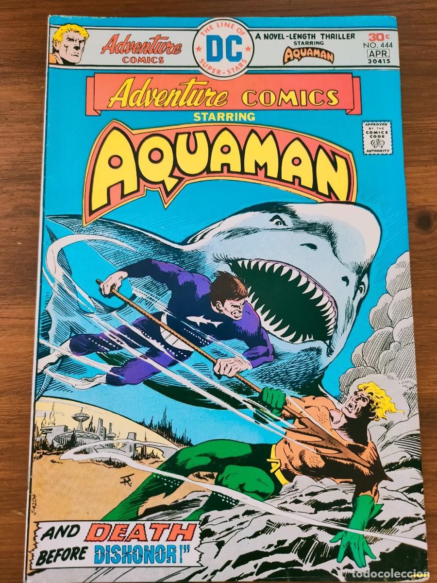C&oacute;mics: Adventure Comics 444 starring Aquaman DC 1976 - Foto 1