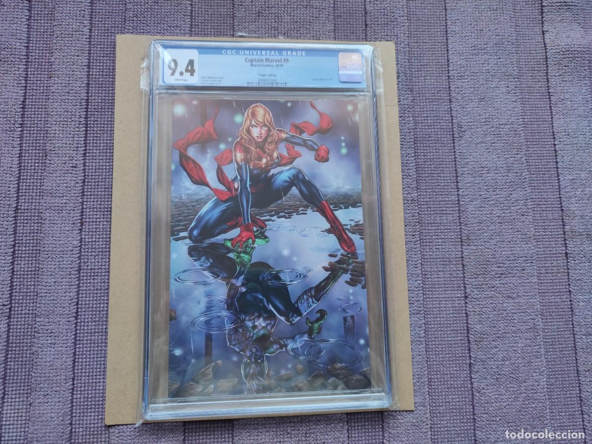C&oacute;mics: CGC CAPTAIN MARVEL 9 VIRGIN EDITION 2019. 9.4 - Foto 2