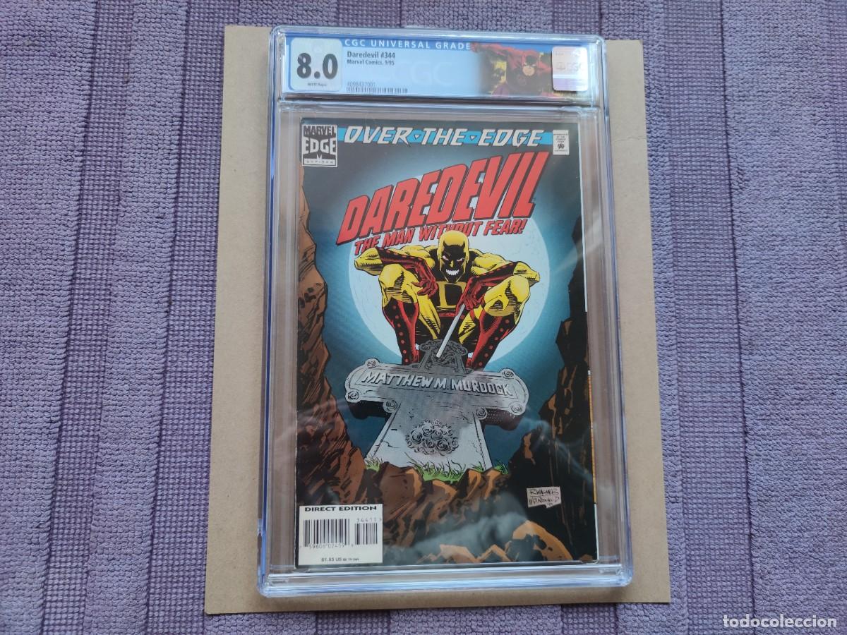 C&oacute;mics: CGC 8.0 DAREDEVIL 344 MUERTE DE DAREDEVIL 1995 - Foto 1