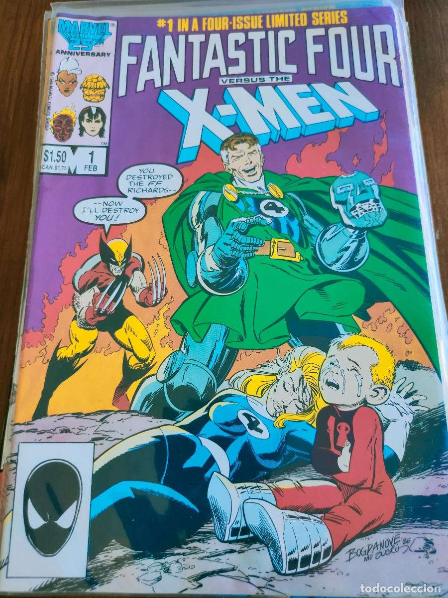 Comics: Fantastic Four Versus The X Men 1 Marvel 1987