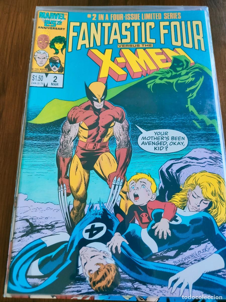 Fantastic Four Versus The X Men 2 Marvel 1987