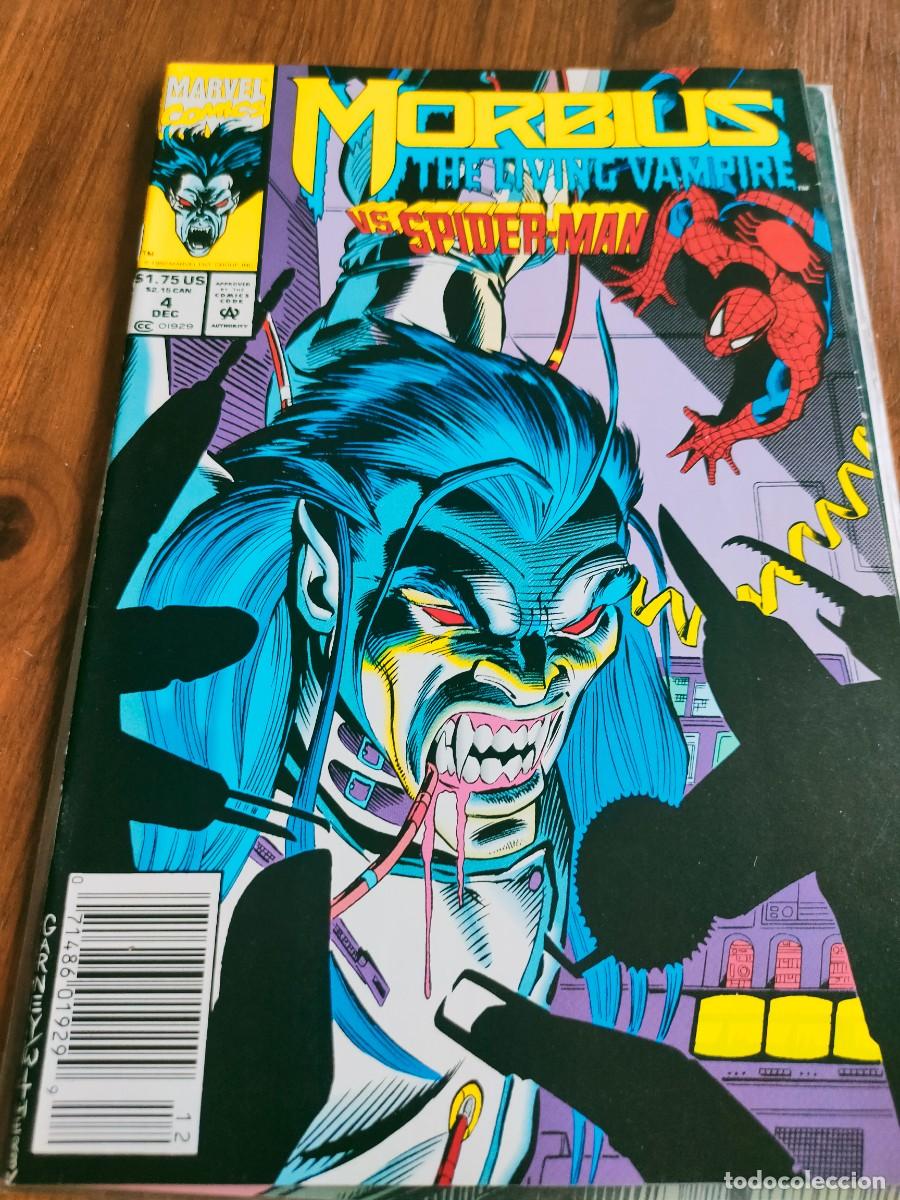 C&oacute;mics: Morbius The Living Vampire 4 Marvel 1992 - Foto 1