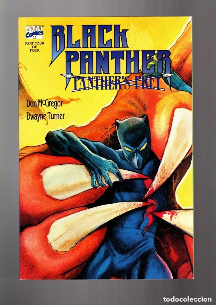 Fumetti: BLACK PANTHER PANTHER'S PREY 4 - MARVEL 1991 PRESTIGE / DON MCGREGOR & DWAYNE TURNER