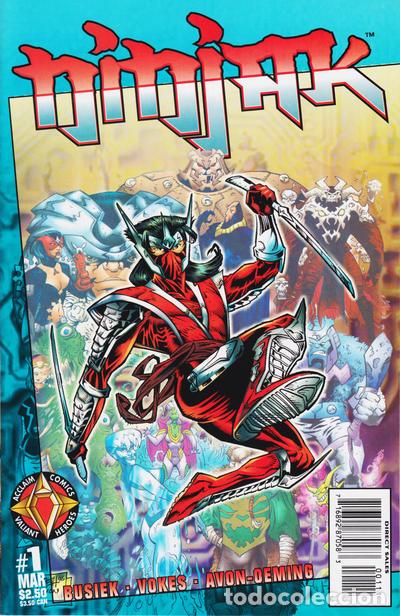 C&oacute;mics: NINJAK #1, ACCLAIM COMICS, 1.997. USA. - Foto 1