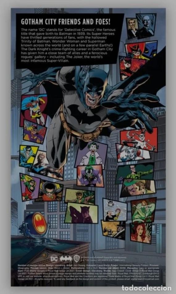 C&oacute;mics: BATMAN DC - SOBRE POSTAL Y TARJETA TEMATICA - NUEVO - EN INGLES - Foto 3