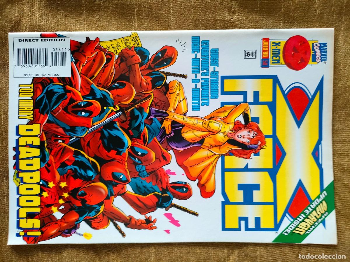 C&oacute;mics: Lote brutal de X-force de 74 n&uacute;meros - Foto 5