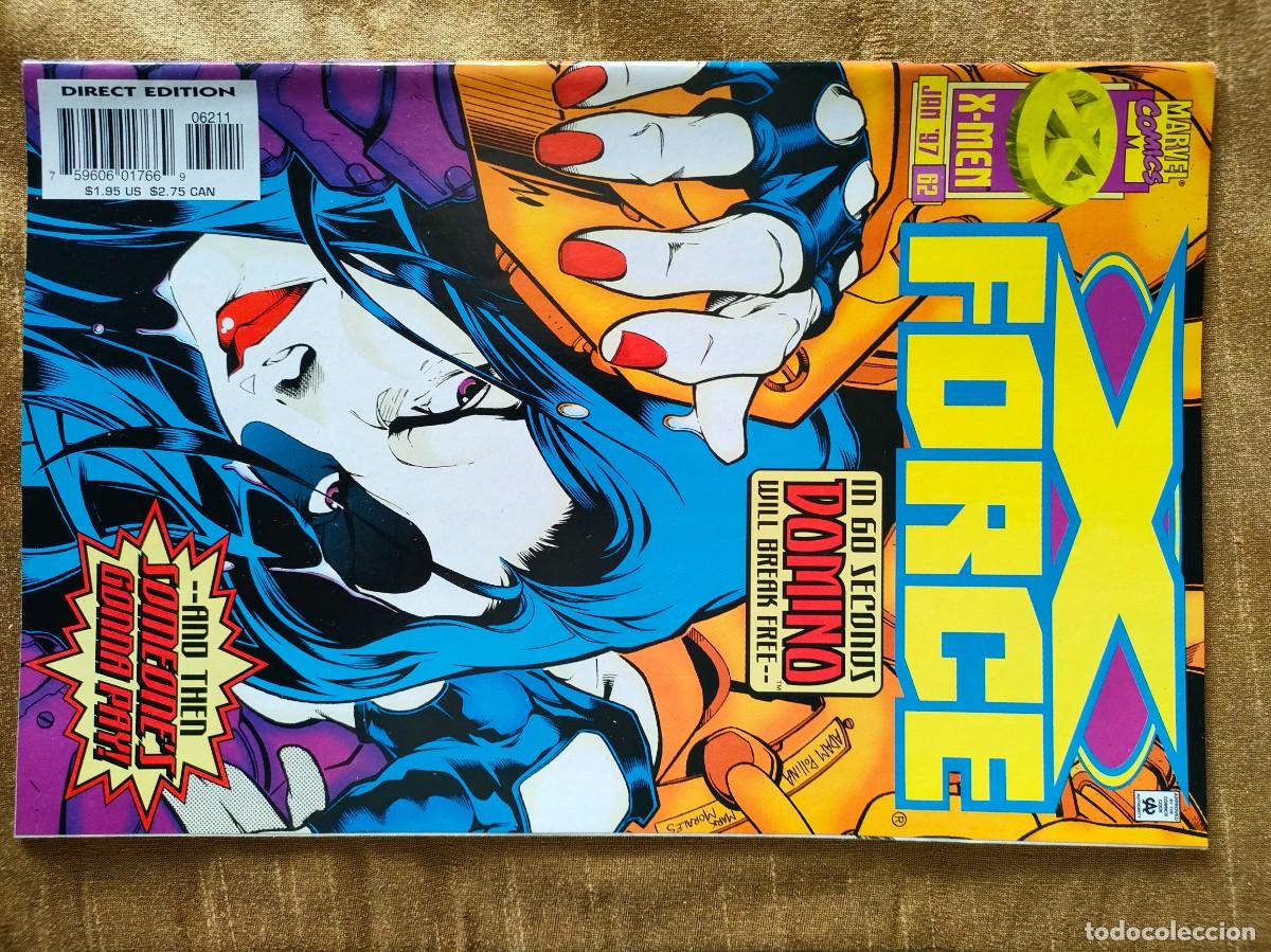 C&oacute;mics: Lote brutal de X-force de 74 n&uacute;meros - Foto 7