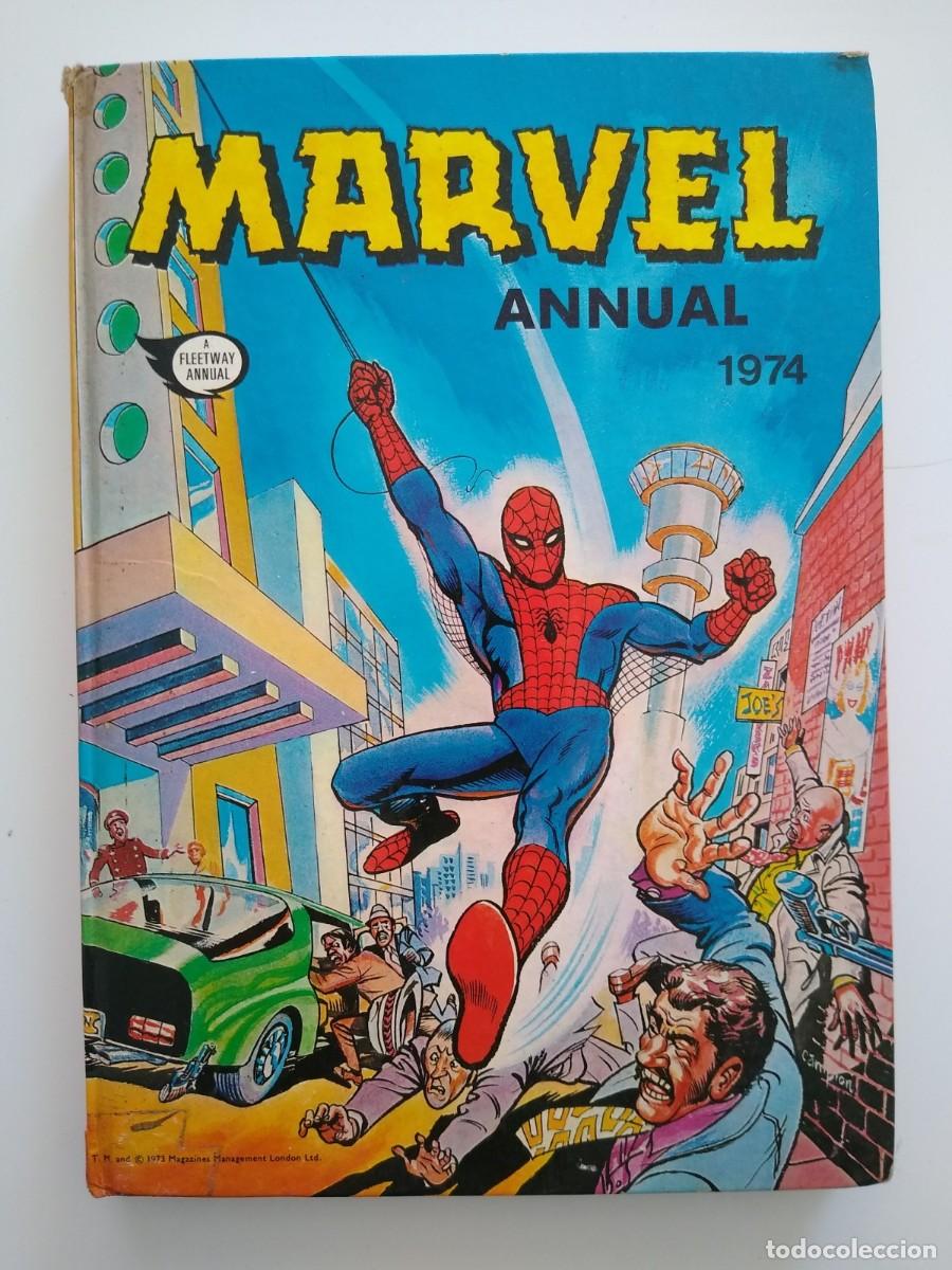 C&oacute;mics: MARVEL ANNUAL 1973 (Spider-man cover) - Foto 1