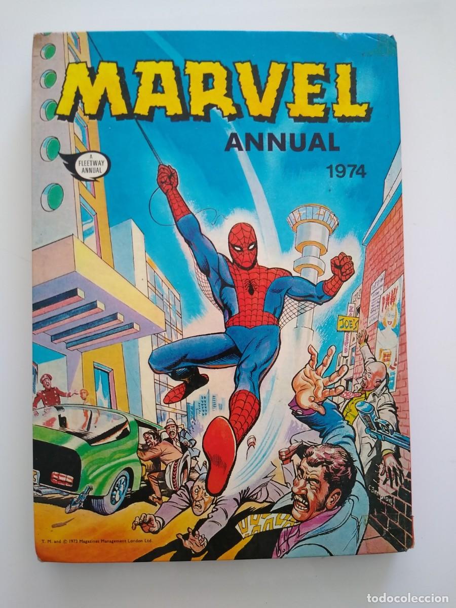 C&oacute;mics: MARVEL ANNUAL 1973 (Spider-man cover) - Foto 5