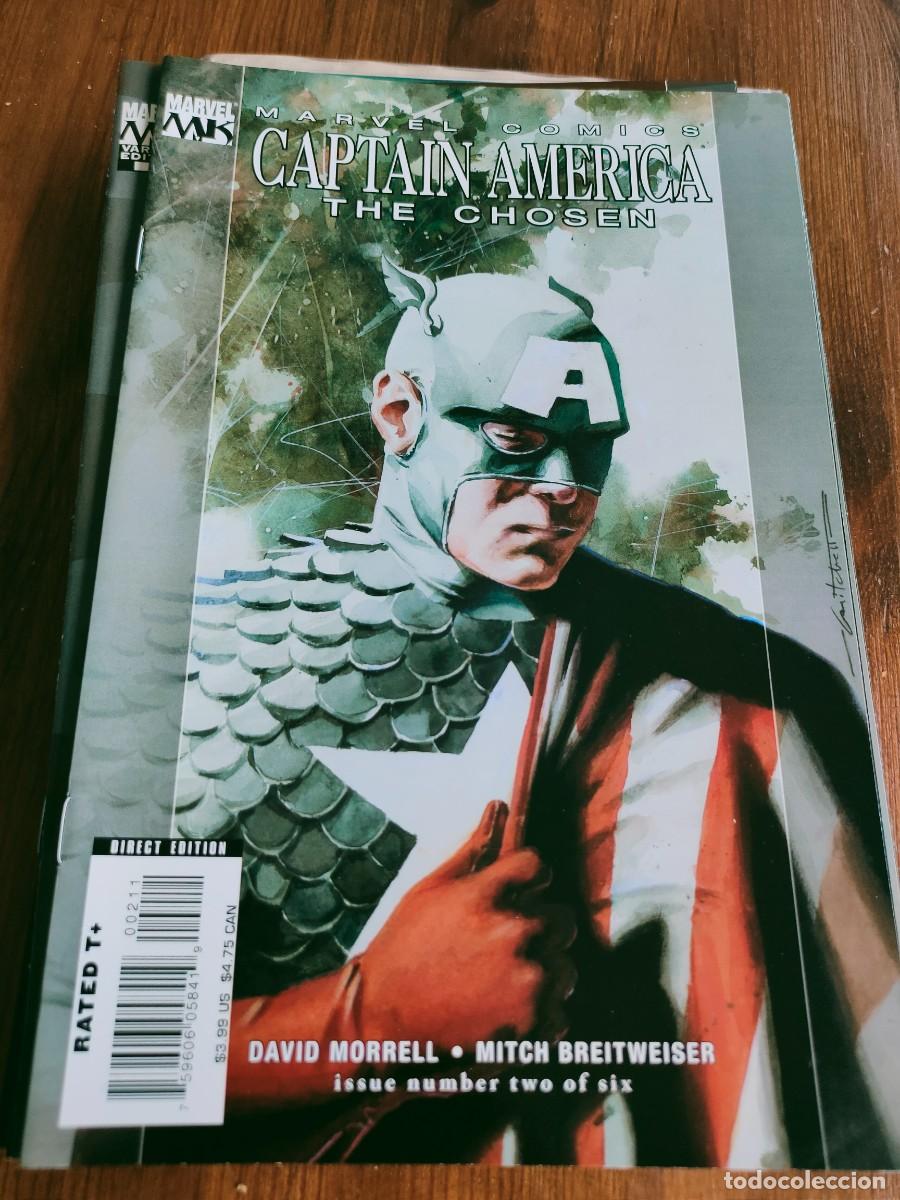 C&oacute;mics: Captain America 2 The Choosen Marvel - Foto 1