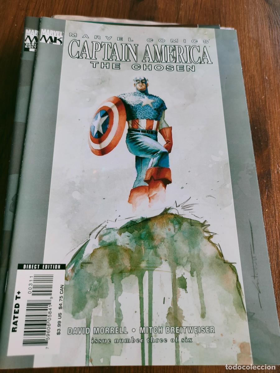 C&oacute;mics: Captain America 3 The Choosen Marvel - Foto 1