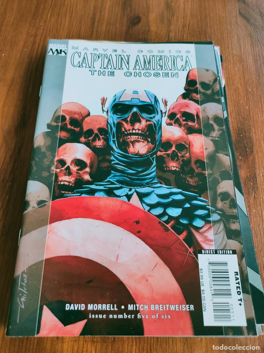 C&oacute;mics: Captain America 5 The Choosen Marvel - Foto 1