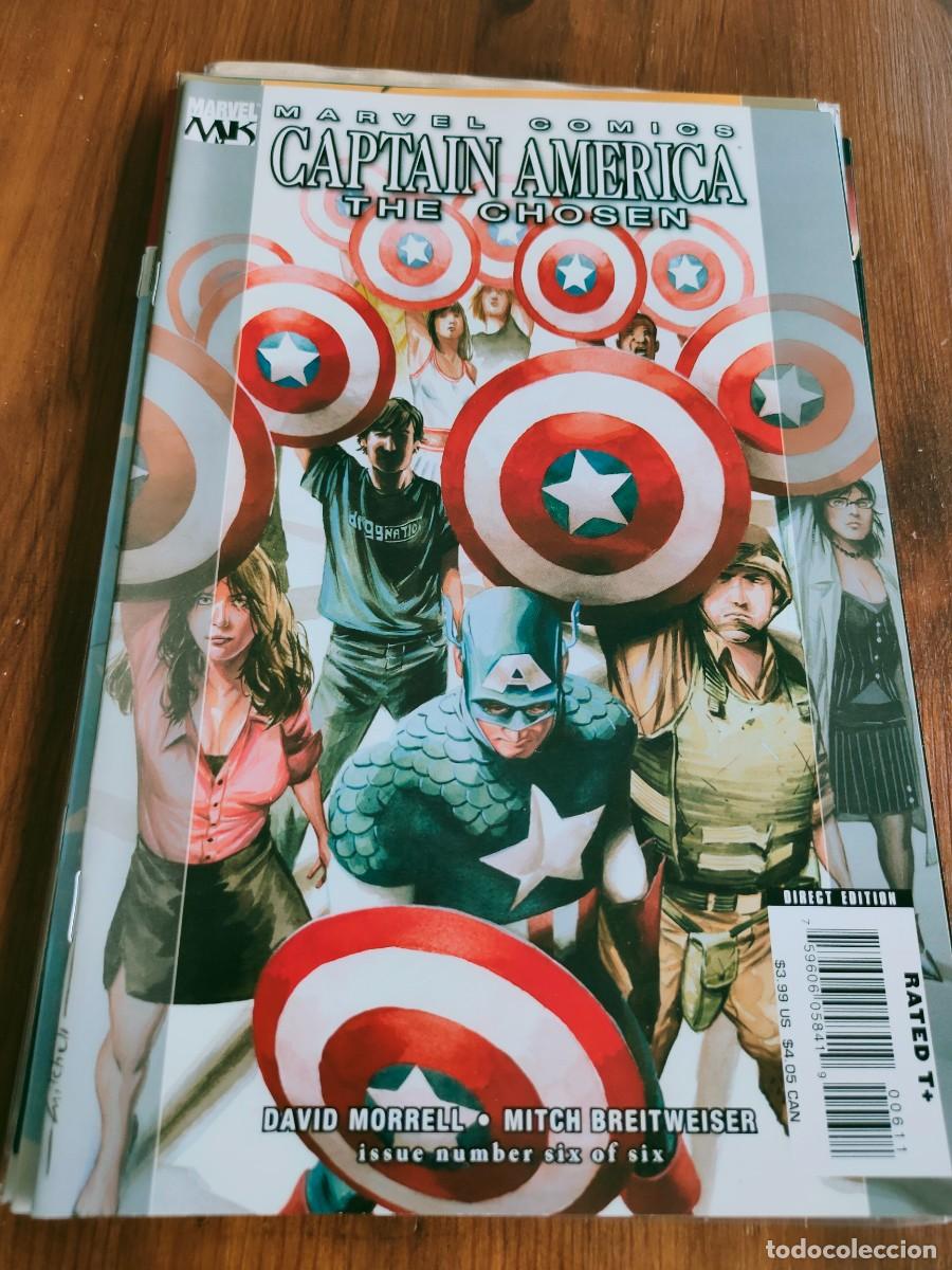 C&oacute;mics: Captain America 6 The Choosen Marvel - Foto 1