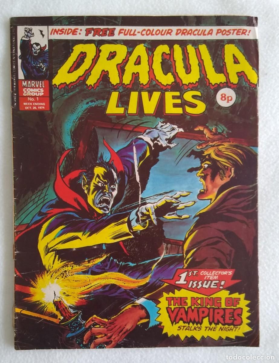 C&oacute;mics: Dracula Lives # 1 de MARVEL - 1974 - Foto 1