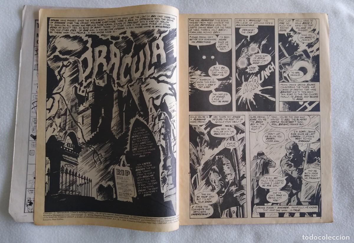 C&oacute;mics: Dracula Lives # 1 de MARVEL - 1974 - Foto 6