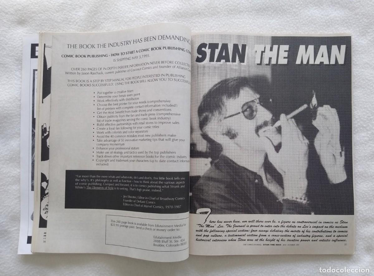 C&oacute;mics: The Comics Journal # 181 (1995) Stan Lee - Foto 7