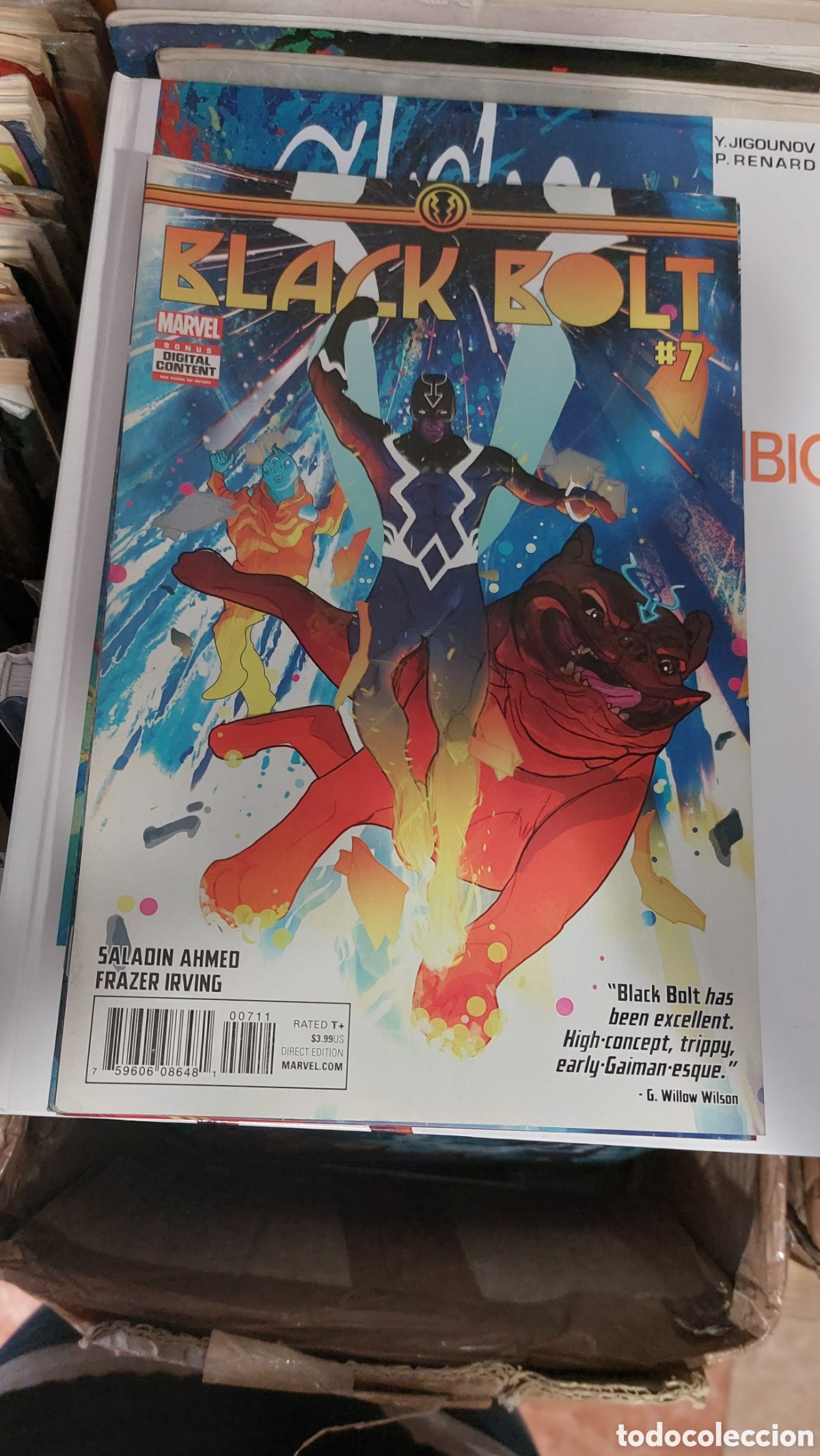 C&oacute;mics: Black Bolt #7 - Foto 1