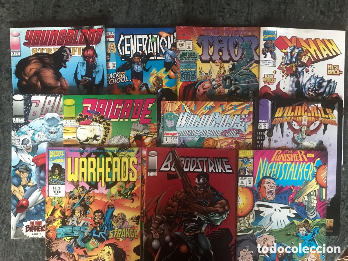 C&oacute;mics: Lote de 12 c&oacute;mics en Ingl&eacute;s. La mayor&iacute;a nuevos. - Foto 1