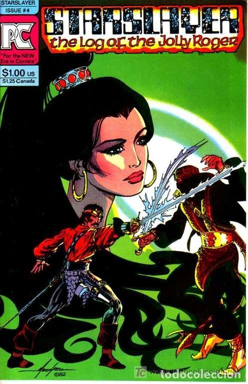 C&oacute;mics: STARSLAYER # 4 - MIKE GRELL / STEVE OLIFF - PACIFIC COMICS, 1982 - Foto 1