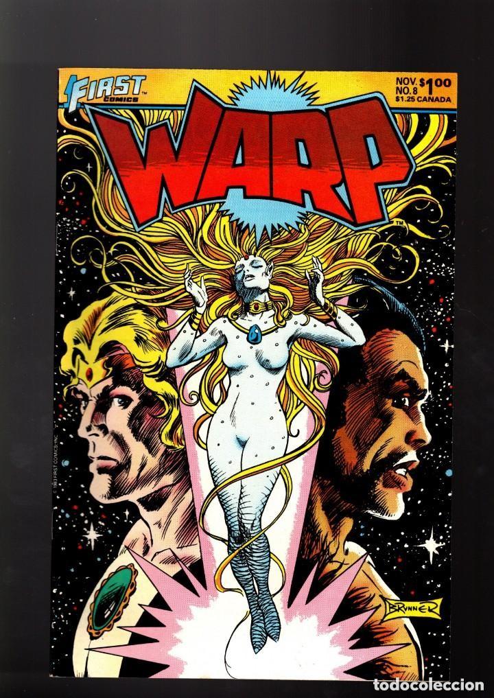 C&oacute;mics: WARP # 8 - FRANK BRUNNER - FIRST COMICS, 1983 - Foto 1