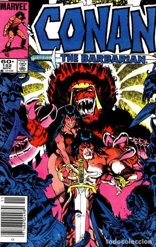 C&oacute;mics: CONAN THE BARBARIAN # 152 - MARVEL, 1983 - Foto 1