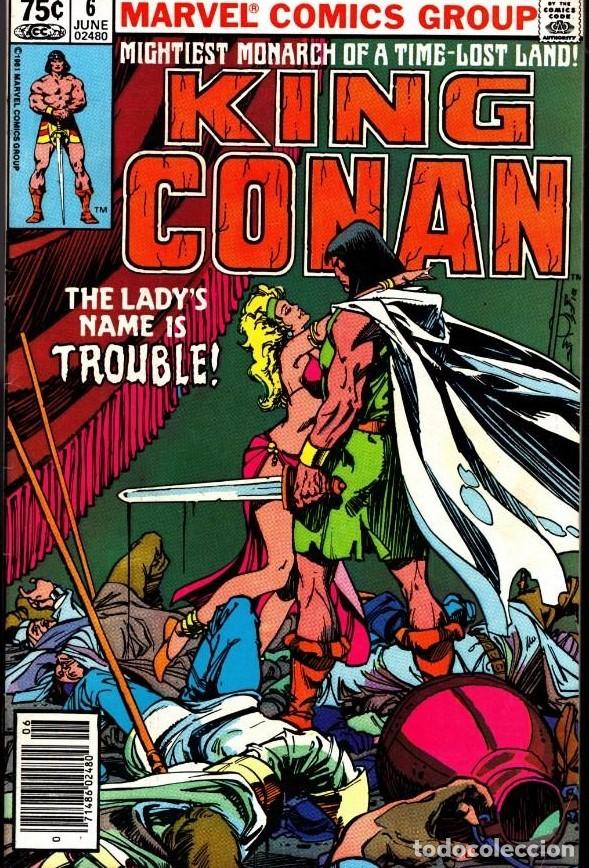 C&oacute;mics: KING CONAN # 6 - MARVEL, 1981 - Foto 1
