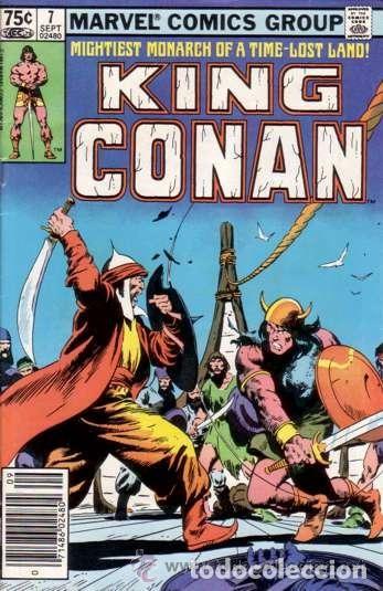 C&oacute;mics: KING CONAN # 7 - MARVEL, 1981 - Foto 1